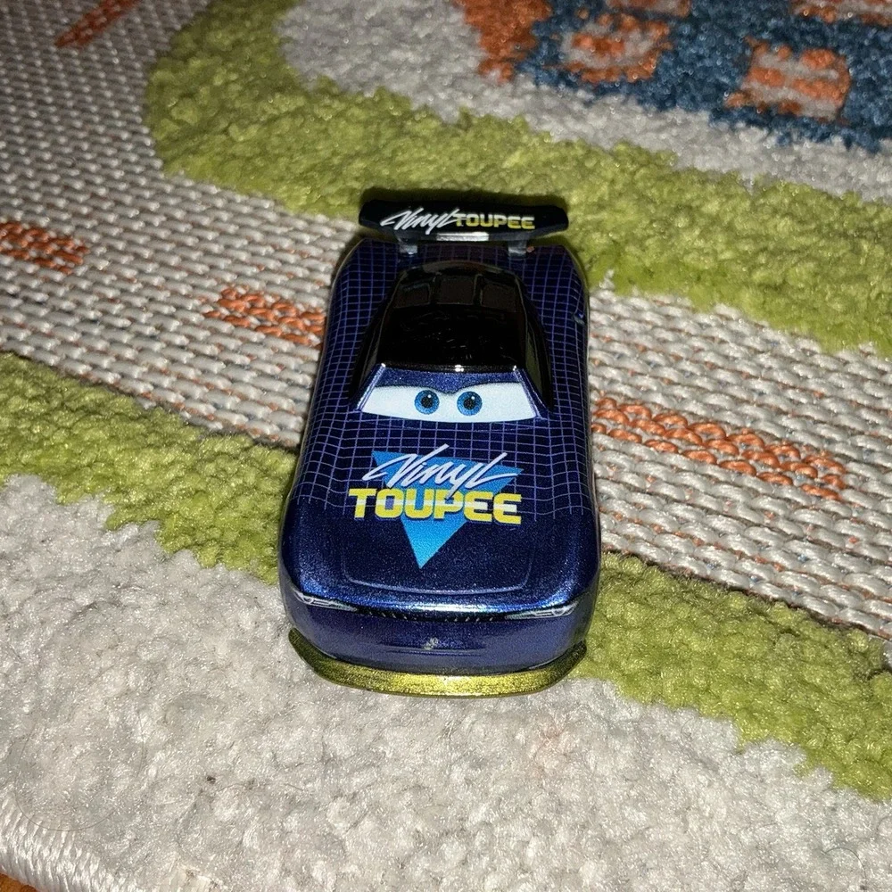 DISNEY PIXAR CARS MATTEL WILL RUSCH VINYL TOUPEE NEXT GEN METAL #76